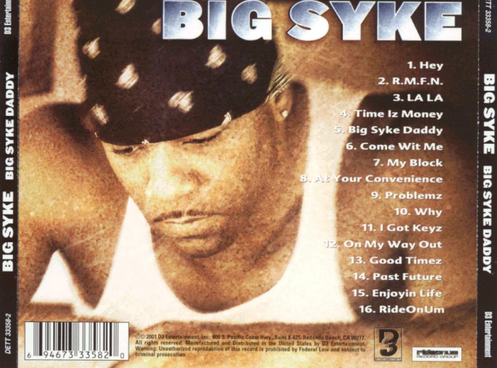 Big Syke - Big Syke Daddy (Back)