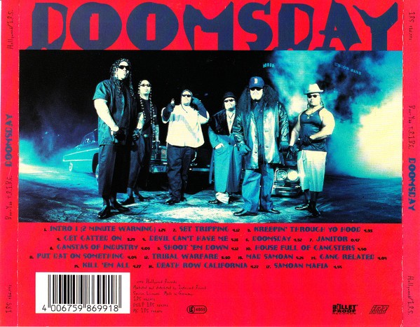Boo-Yaa T.R.I.B.E. - Doomsday (Back)