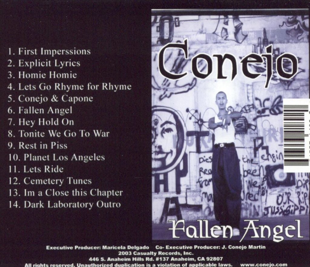 Conejo - Fallen Angel (Back)