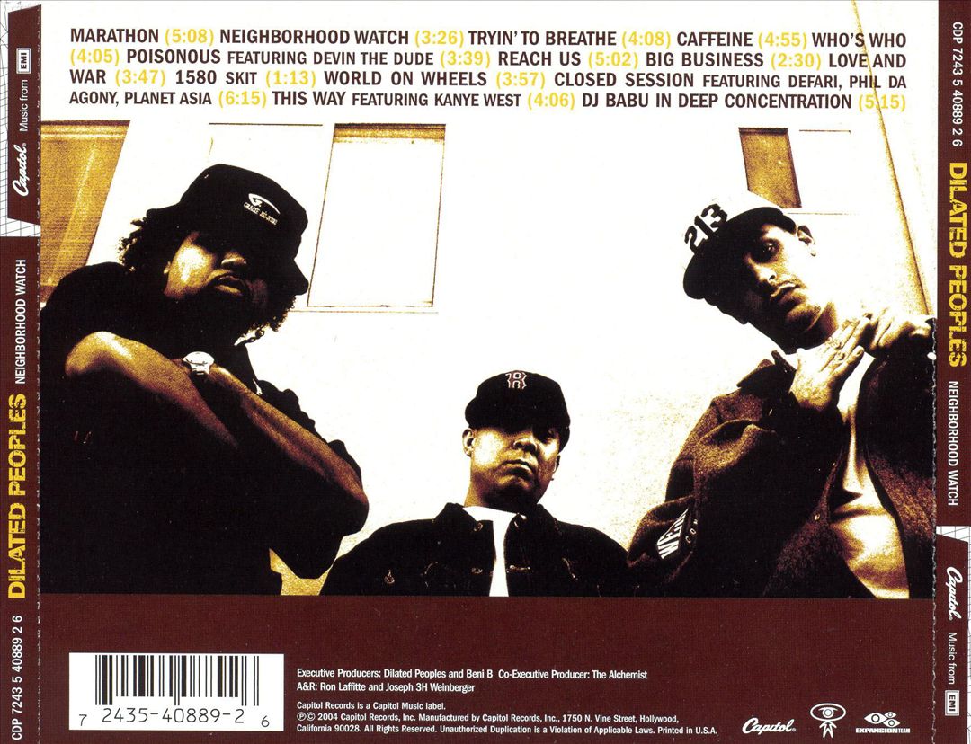 Dilated Peoples - Neighborhood Watch (Compact Disc) | RAPPERSE.COM