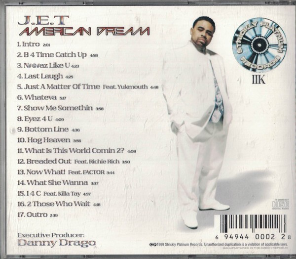 J.E.T - American Dream (Back)