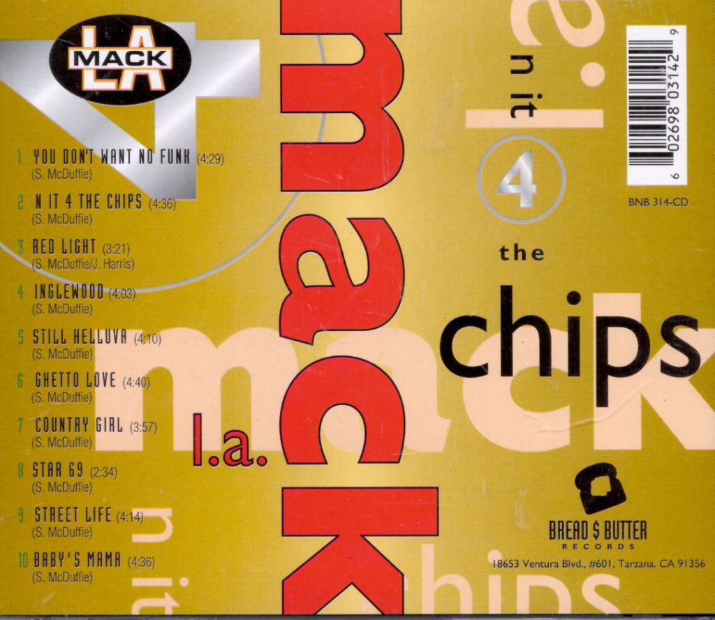 L.A. Mack - N It 4 The Chips (Back)
