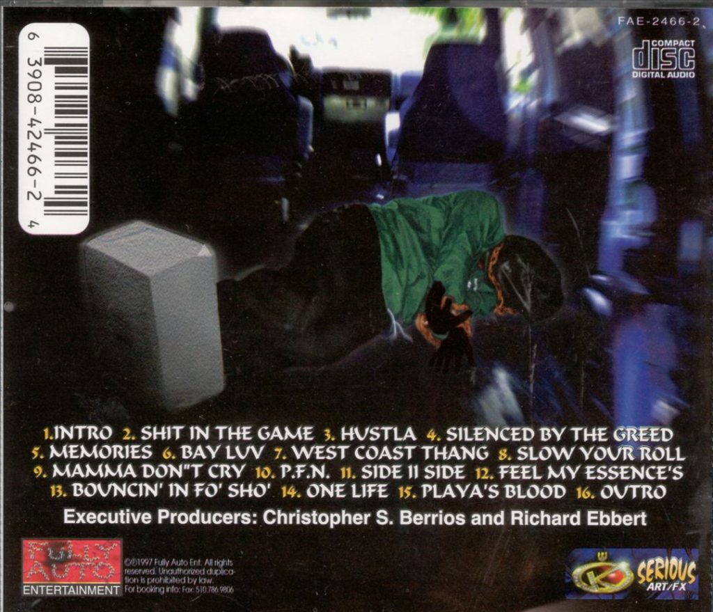 Lex A.D. - Silenced By The Greed (Back)