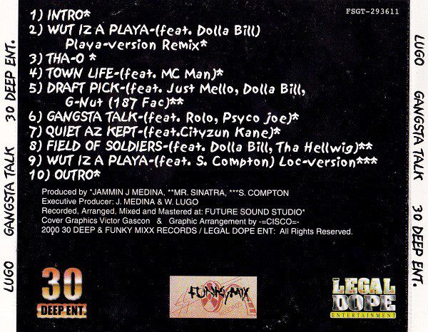 Lugo - Gangsta Talk (Back)