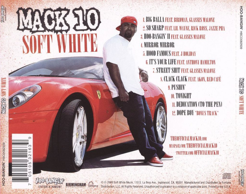Mack 10 - Soft White (Back)