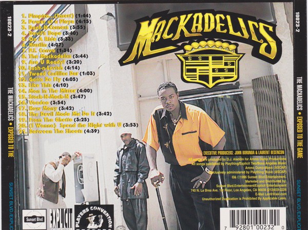 Mackadelics - Exposed To The Game (Back)