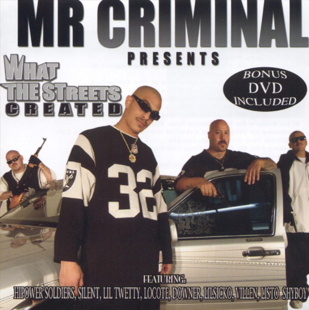 Mr. Criminal - What The Streets Created (Front)
