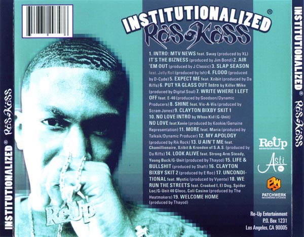 Ras Kass - Institutionalized (Back)