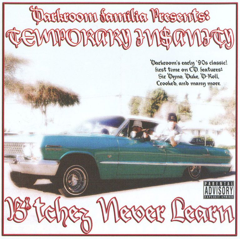 Temporary Insanity - Bitchez Never Learn (Front)