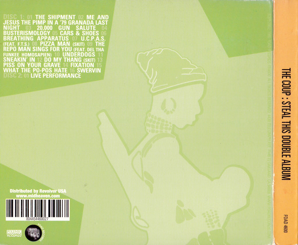 The Coup - Steal This Double Album (Back)