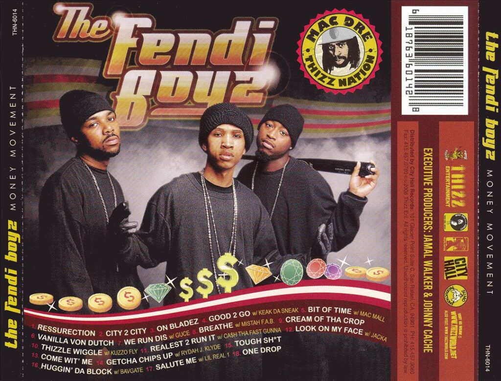 The Fendi Boyz - Money Movement (Back)