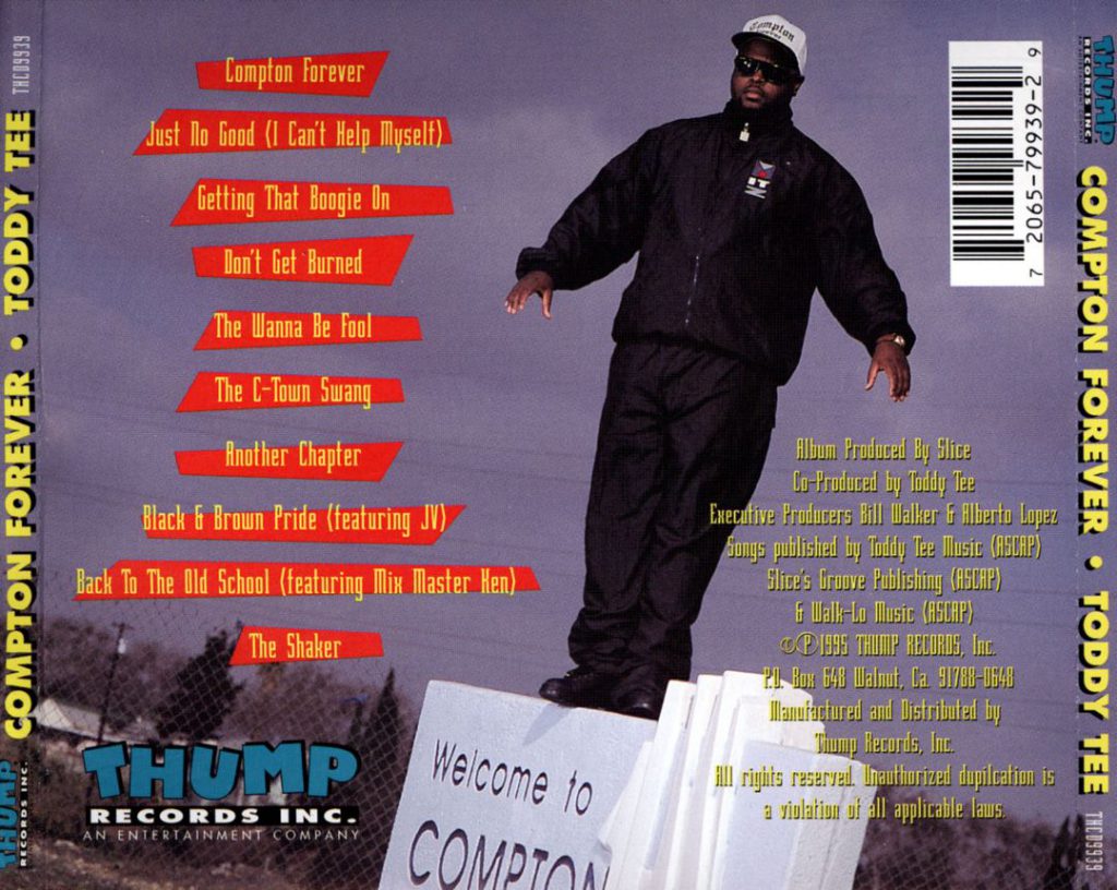 Toddy Tee - Compton Forever (Back)