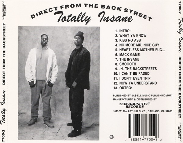 Totally Insane - Direct From The Backstreet (Back)