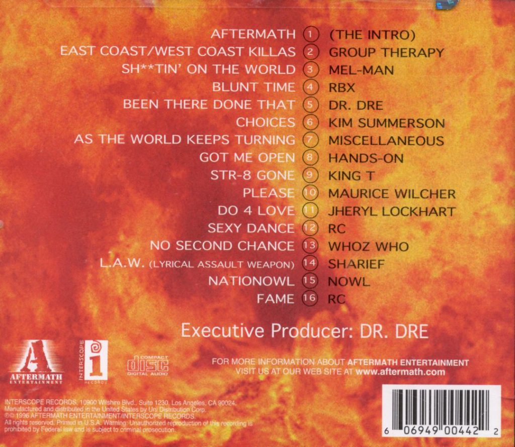 Various - Dr. Dre Presents... The Aftermath (Back)