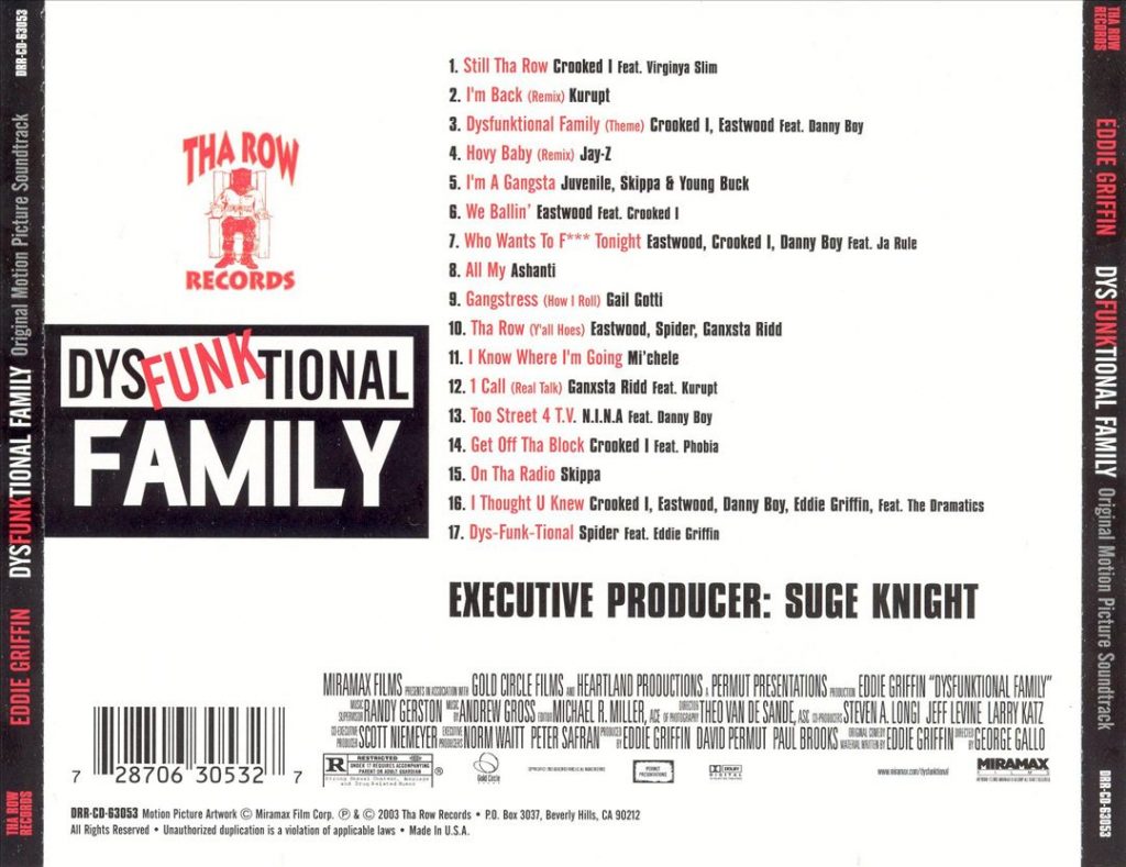 Various - Dysfunktional Family (Back)