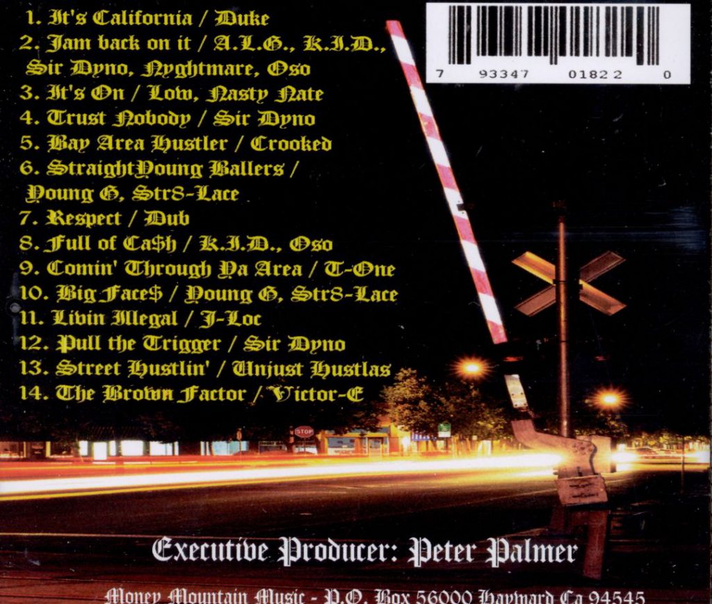 Various - The Brown Area (Back)