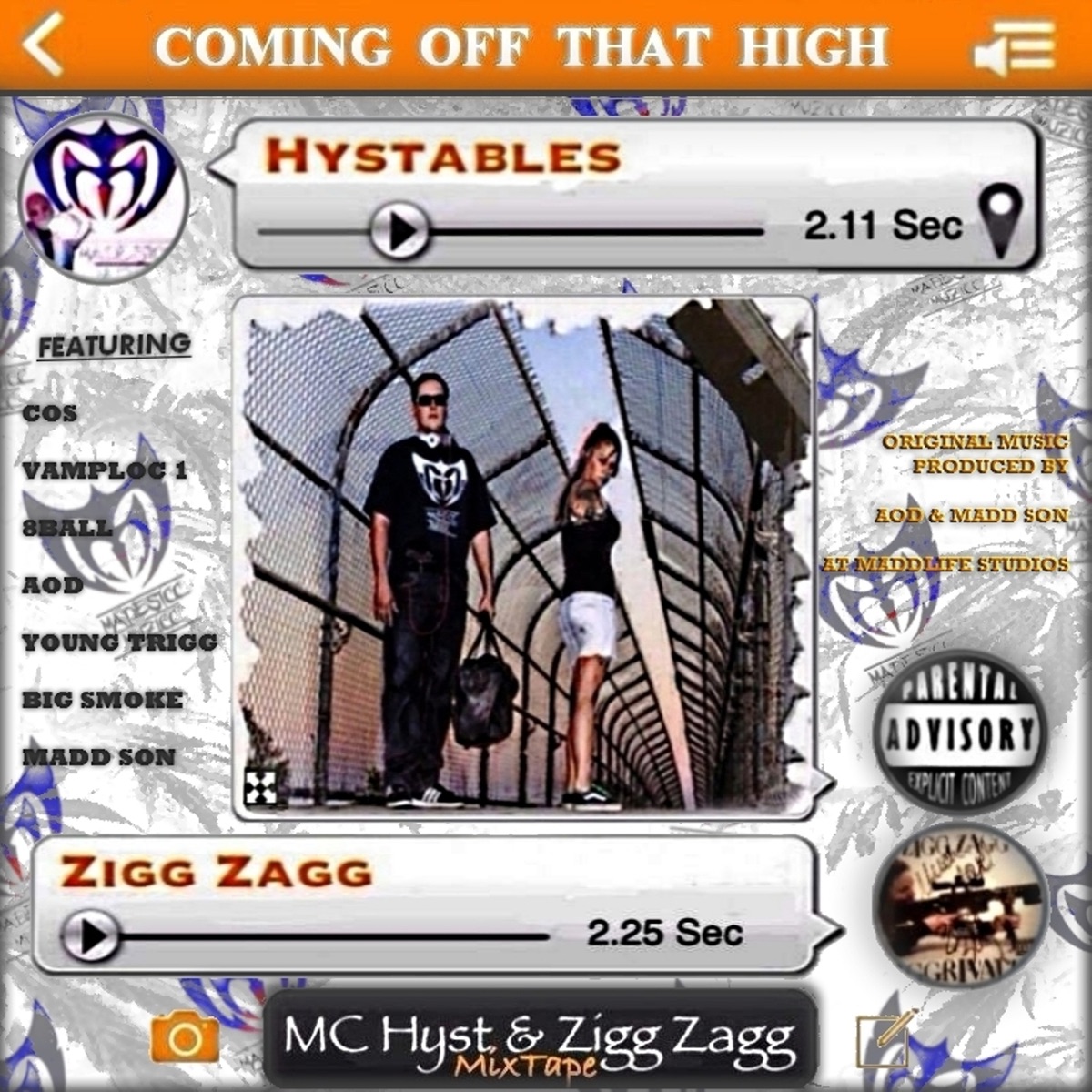 Zigg Zagg & Hystables - Coming Off That High